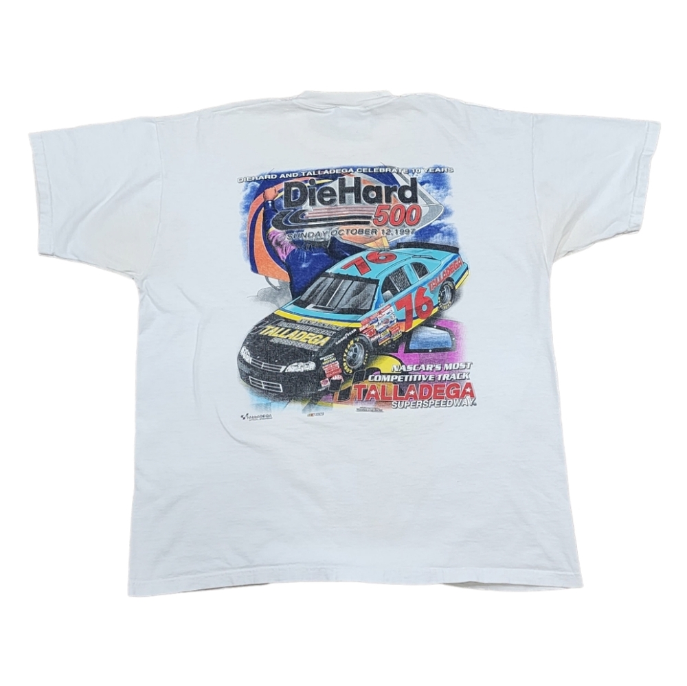 Vintage Competitors View Nascar Die Hard T-Shirt Winston Cup Series Size XXL